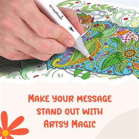 How to Use Artsy Magic Markers to Bring Your Art to Life